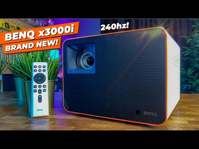 BENQ x3000i REVIEW!  AMAZING 4K Home Theater Projector! ️  240hz!!