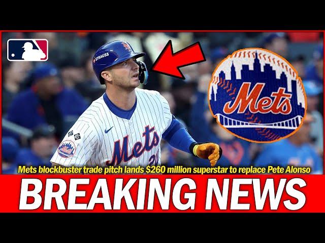 Mets blockbuster trade pitch $260 million superstar to replace Pete Alonso! ESPN MLB NEWS TODAY