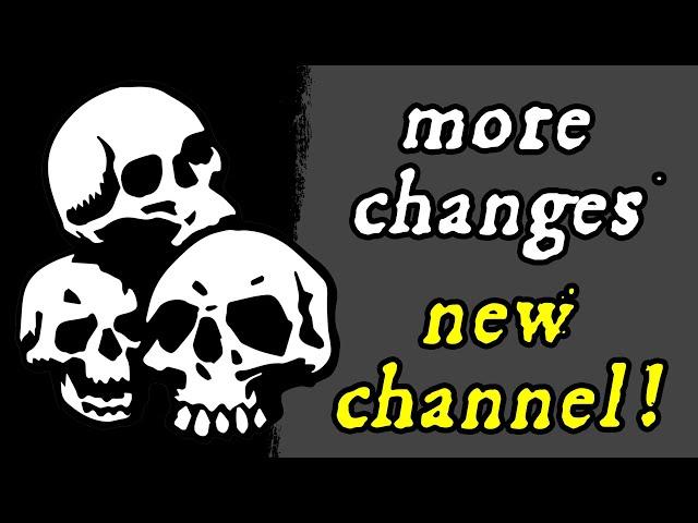 Changes coming - inc a new channel!