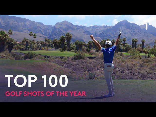 Top 100 Golf Shots of The Year | Best of 2021