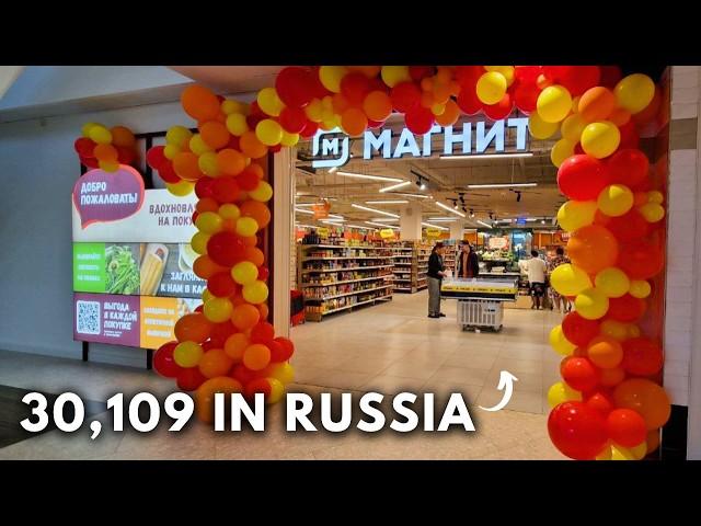 Russian TYPICAL (Russian Owned) Supermarket: Magnit