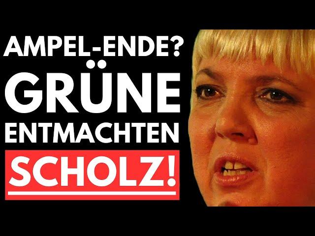 AMPEL-SKANDAL! GRÜNE FORDERN SCHOLZ-RÜCKTRITT! SPD KOCHT VOR WUT!