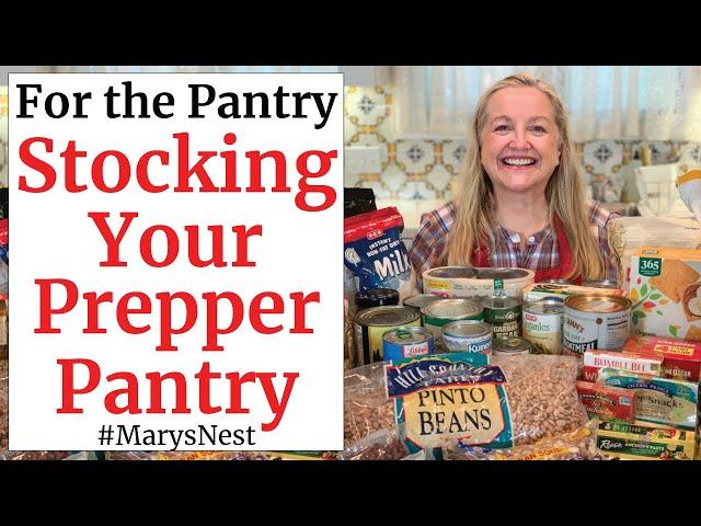 How to Stock Your Prepper Pantry with Real Food