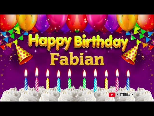 Fabian Happy birthday To You - Happy Birthday song name Fabian 