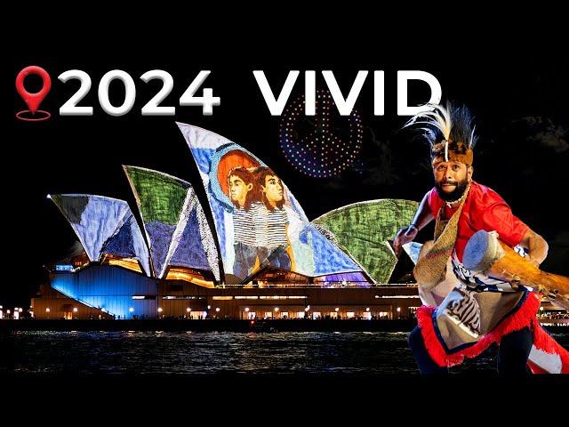 VIVID SYDNEY 2024 GUIDE‍️ Darling Harbour, The Rocks, Barangaroo