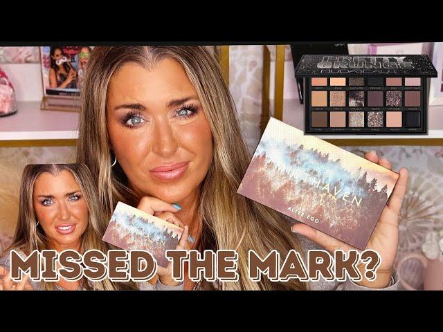 Alter Ego Misthaven Palette Try-on | 18 shades of mystery or disappointment? | Hotmess Momma try on