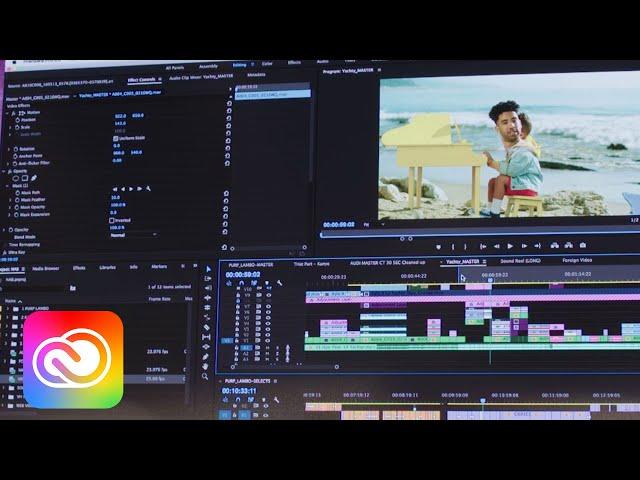 Cuts, Rhythm, and Life in Premiere Pro CC (NAB Show 2017) | Adobe Creative Cloud