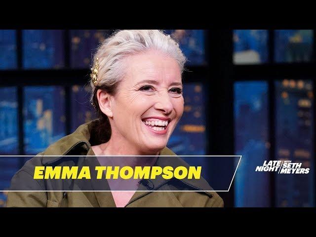 Emma Thompson on Writing Last Christmas and Hedgehogs in the UK