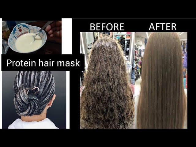 homemade hair protein mask for dead  damage and dry hair