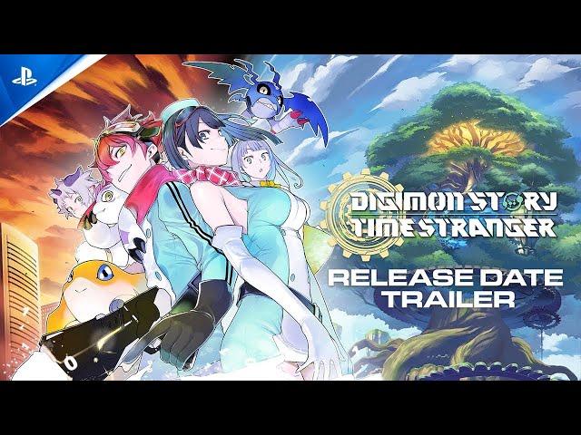 Digimon Story Time Stranger - Release Date Trailer | PS5 Games