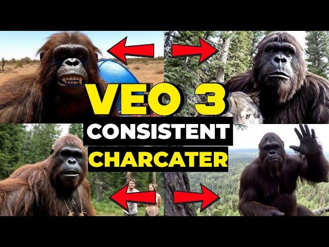 Learn How to create Consistent Character Using Google VEO 3 AI Video Generator Step by Step Tutorial