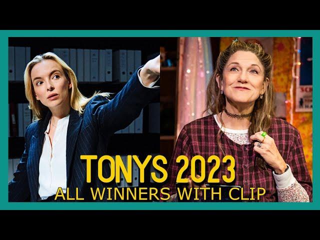 TONY AWARDS 2023 All Winners | With CLIPS
