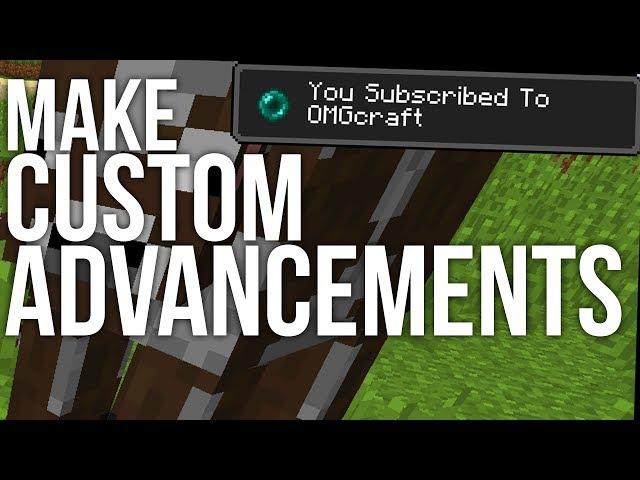 How to Make Custom Advancements in Minecraft