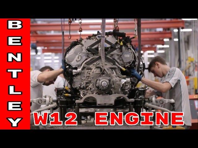 Bentley W12 Engine Factory Assembly Plant