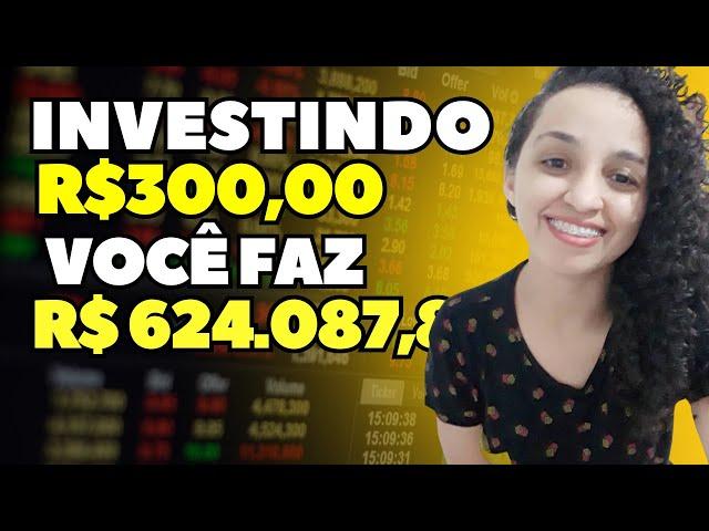 COMO ATINGIR A LIBERDADE FINANCEIRA INVESTINDO R$300,00 REAIS TODOS OS MESES.