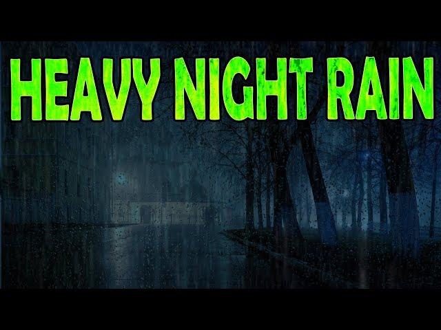  Heavy Rain Sounds at Night - Sleep, Study, Relax | Ambient Noise Rainstorm, @Ultizzz day#69