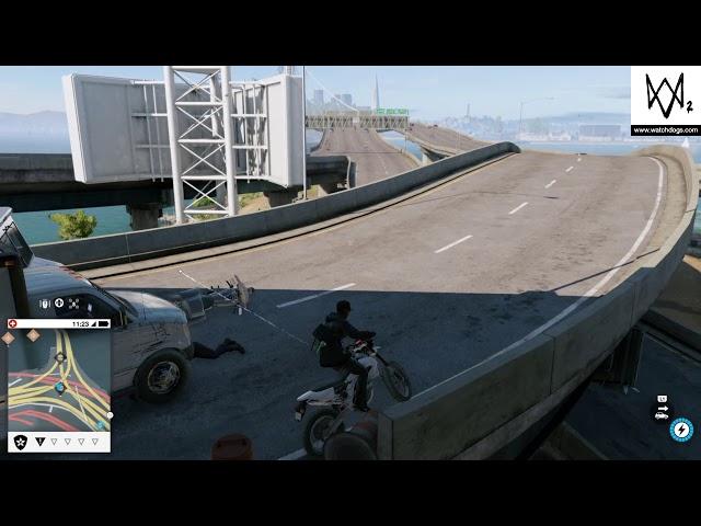 WATCH_DOGS2 Bikely Fence Off