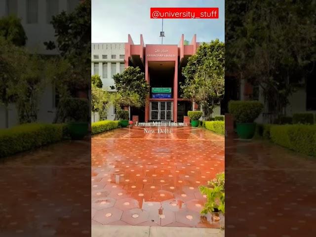 Beauty of Jamia in just 8 seconds️|| Jamia campus mini vlog|| JMI Beautiful campus view| JMI Campus