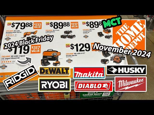 2024 Black Friday deals at Home Depot!