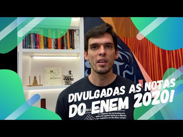 Saíram as NOTAS do ENEM 2020! E agora?!