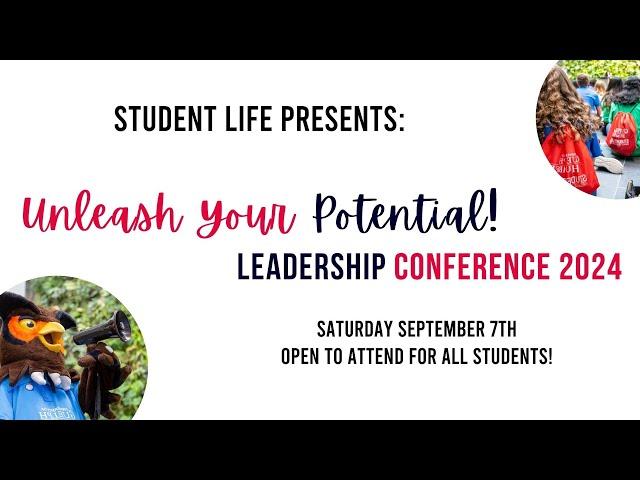 Unleash Your Potential! Leadership Conference 2024! Sign Up Now!