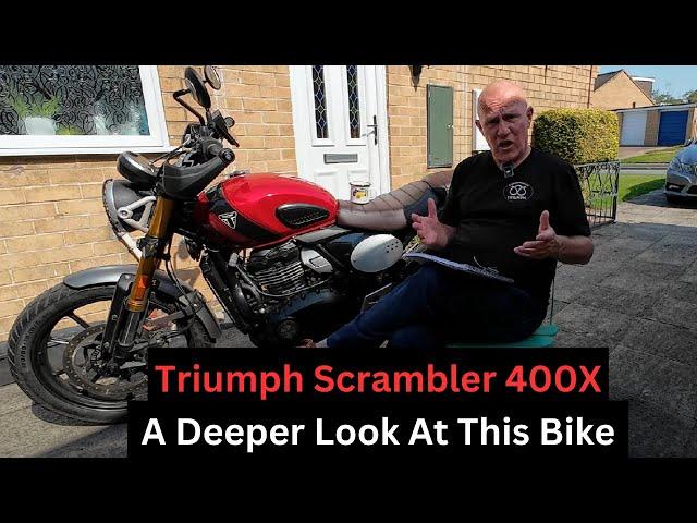 Triumph Scrambler 400X Review 600 Miles What I have learned so far #TriumphScrambler400X