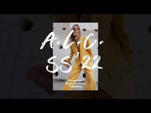 A.L.C. | SPRING-SUMMER 2022
