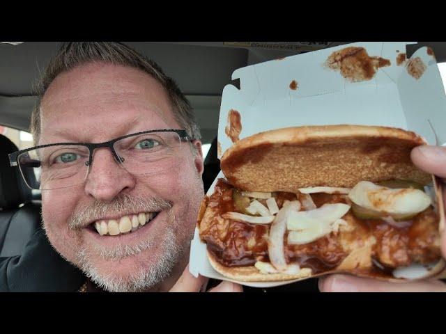 2024 McDonalds McRib Review !!!