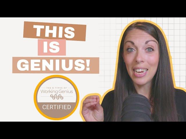 What Is A Working Genius, And What Is YOURS?