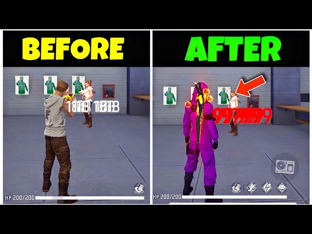 How To Do Onetap Headshots In Free Fire  In English | Free Fire Onetap Headshot Tips and Tricks