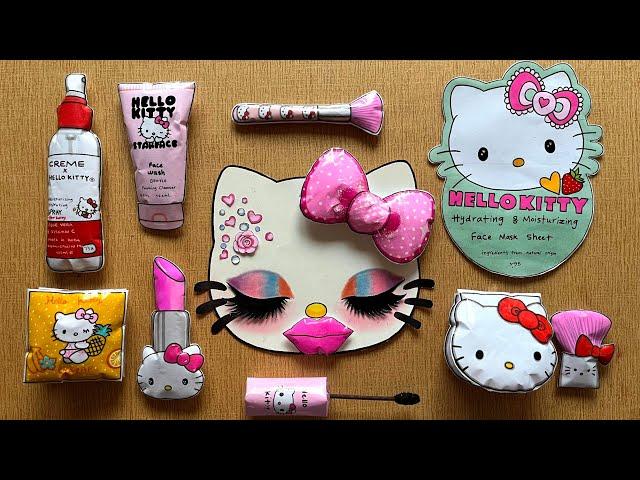 Hello Kitty Makeup and skincare   ASMR  satisfying  / NEKEN DANA