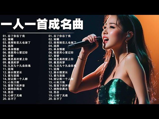 80、90年代经典老歌尽在 经典老歌500首 || 一人一首成名曲  我曾用心爱过你/雨蝶/容易受伤的女人/选择/黄昏/我是真的爱上你