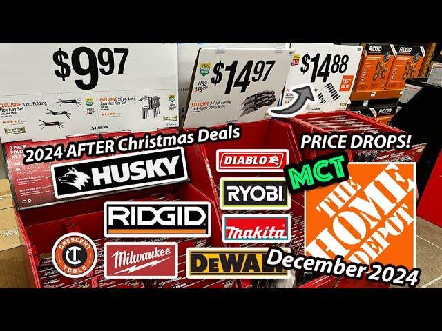 After Christmas Tool Sales at Home Depot