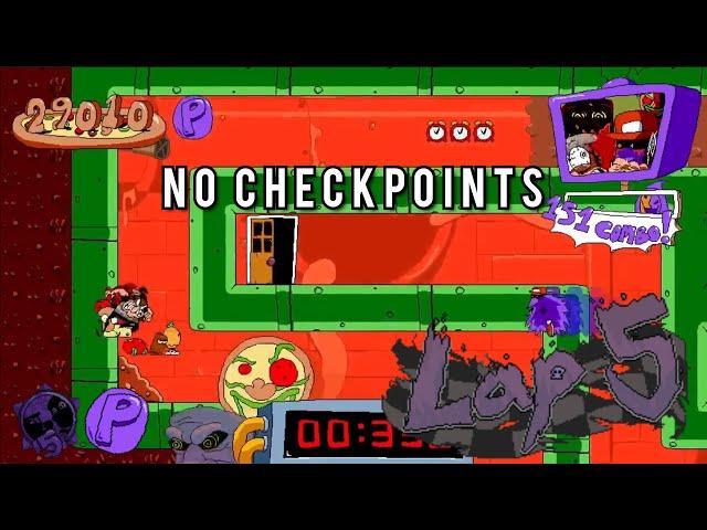 Oh Shit Lap 5 LUNATIC | HITLESS | P-Rank | No Checkpoint | LAP HELL