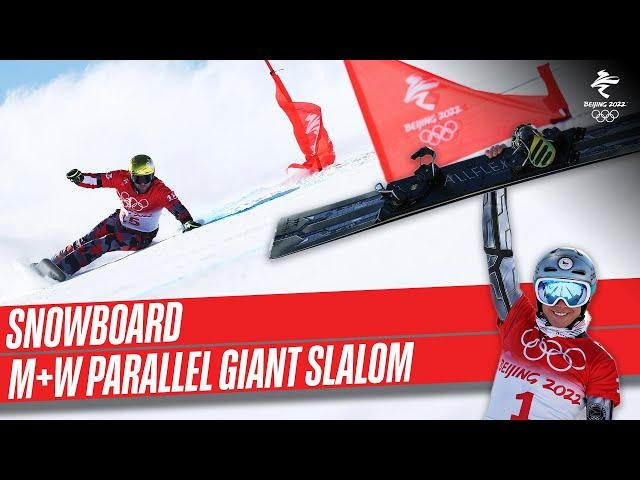 Snowboard - Men's & Women's Parallel Giant Slalom Finals | Full Replay | #Beijing2022