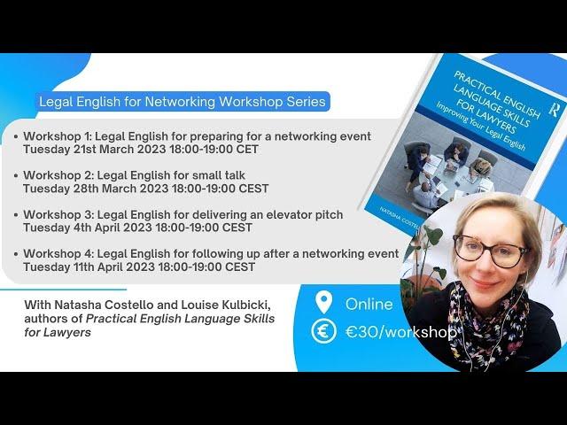 131: Legal English for Networking Workshop Series