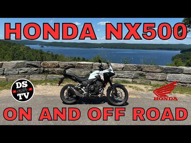 Honda NX500 On and Off Road Test and Review