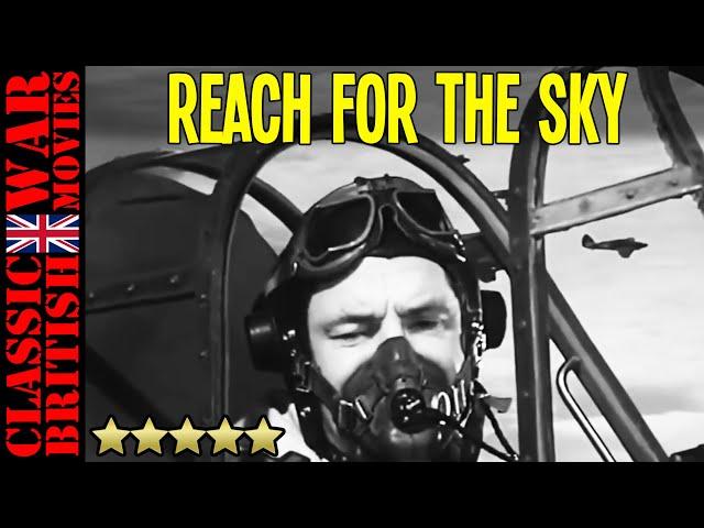 REACH FOR THE SKY.  1959 - WW2 Full Movie - Douglas Bader - Biographical - Inspirational True Story