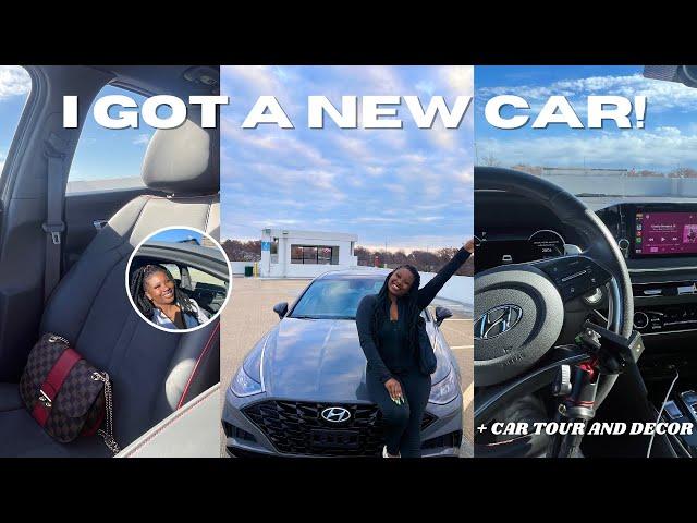 VLOG: I BOUGHT A NEW CAR!  | detailed car tour, decor, + more..  