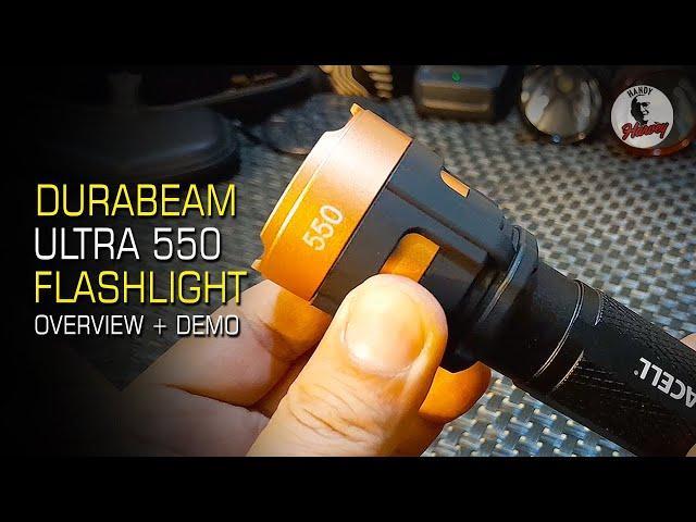 Duracell Durabeam Ultra 550 Flashlight | Overview + Demo