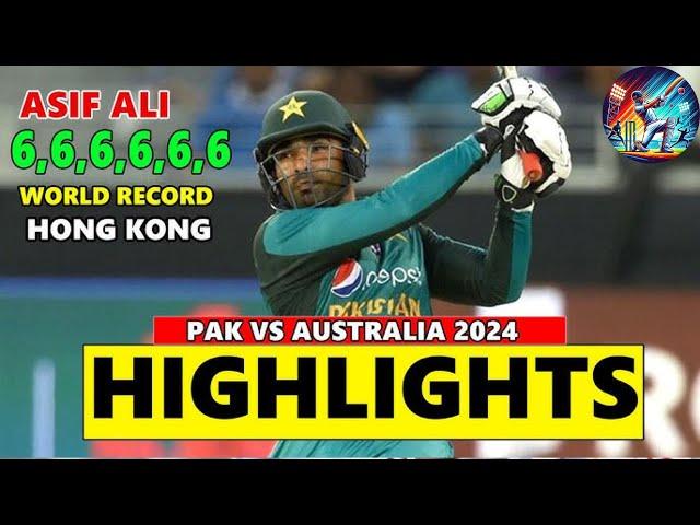 Pakistan Vs Australia Hong Kong Super Sixes Semi Final Match Full Highlights 2024 | PAK VS AUS