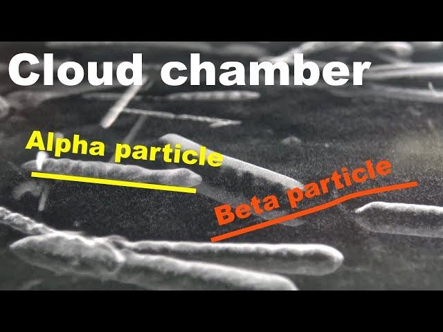 How does a diffusion cloud chamber work?