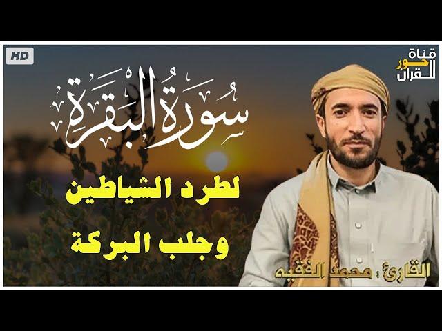 سورة البقرة كاملة لطرد الشياطين من منزلك وجلب البركه باذن الله محمد الفقية (بدون الاعلانات)