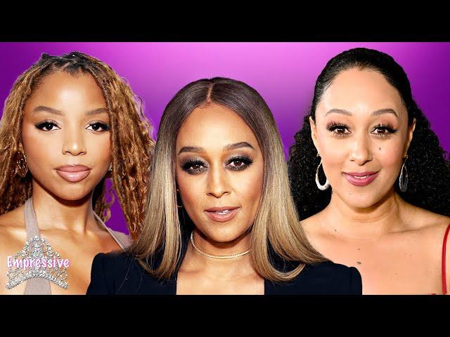 Tia and Tamera Mowry are feuding? But WHY? | Chloe Bailey's label won't give her a budget SMH