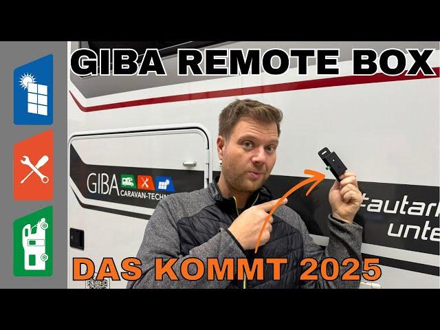 Ausblick für 2025: GIBA REMOTE BOX als Fernsteuerung für dein Wohnmobil