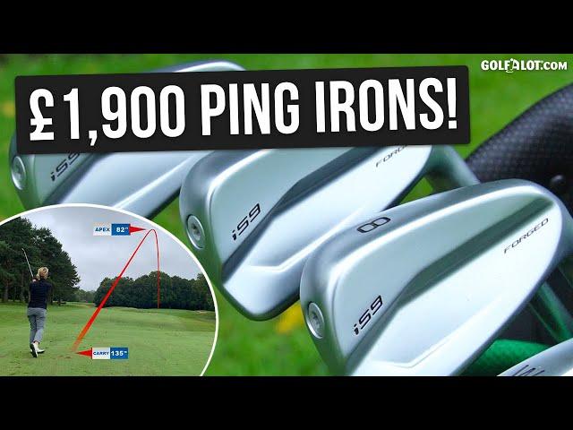 MOST EXPENSIVE irons we've ever reviewed! | Ping i59 Irons Review