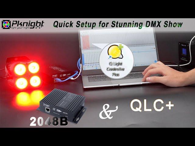 Pknight ARS2048B's SACN Compatibility with QLC+ for Lighting Control