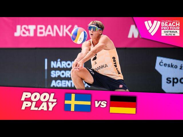 Åhman/Hellvig vs. Ehlers/Wickler - Pool Play Highlights | Ostrava 2024 #BeachProTour