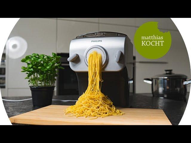 Frische Pasta auf Knopfdruck - Der Philips Pastamaker im Test / Review