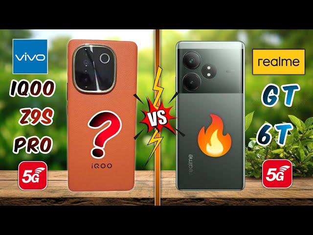 IQOO Z9s Pro Vs Realme GT 6T 5G || Ultimate Specs Comparison